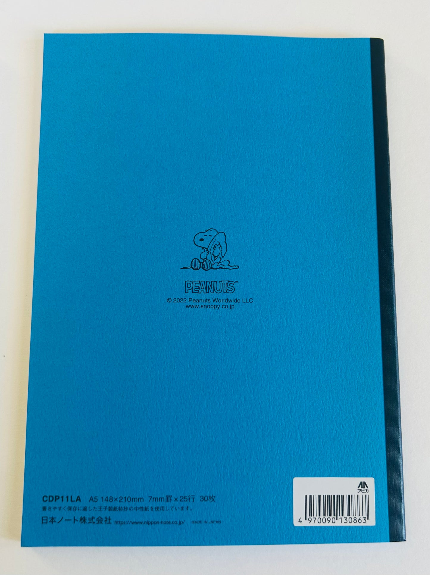 Apica A5 Notebooks featuring Charlie Brown & Snoopy