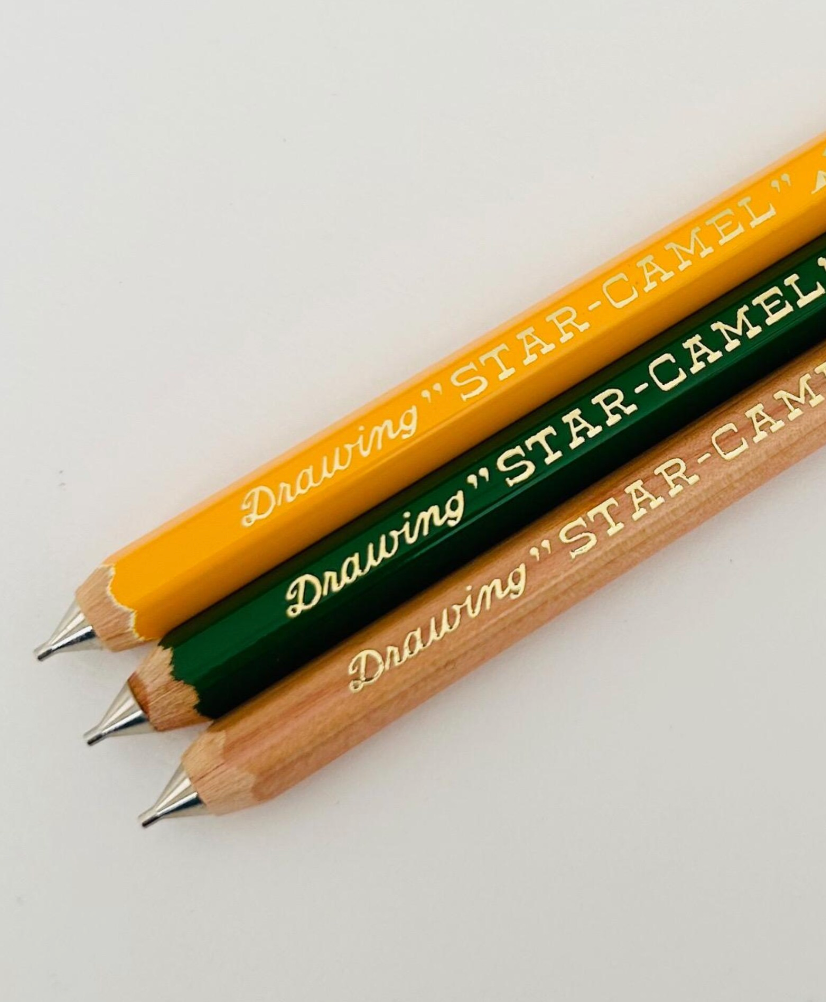 Star-Camel Mini Mechanical Pencil Set of 3