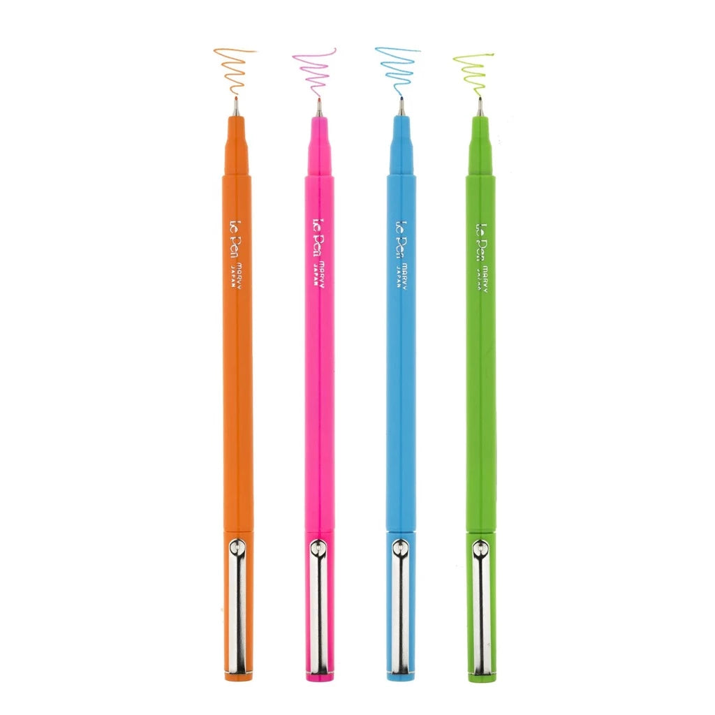 Le Pen 4 Piece Bright Set - Marvy Uchida