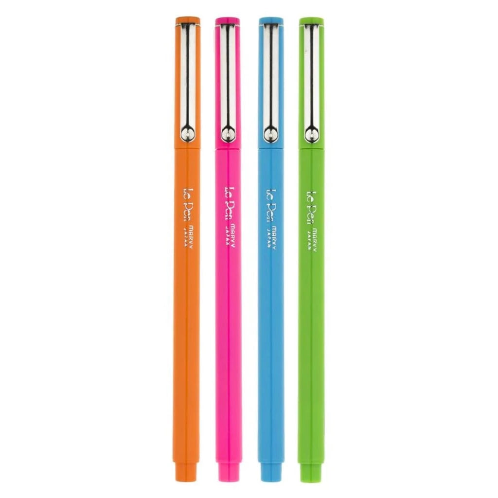 Le Pen 4 Piece Bright Set - Marvy Uchida