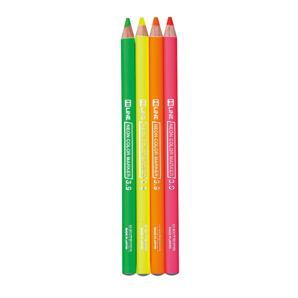 Kutsuwa HiLiNE Highlighter Pencils