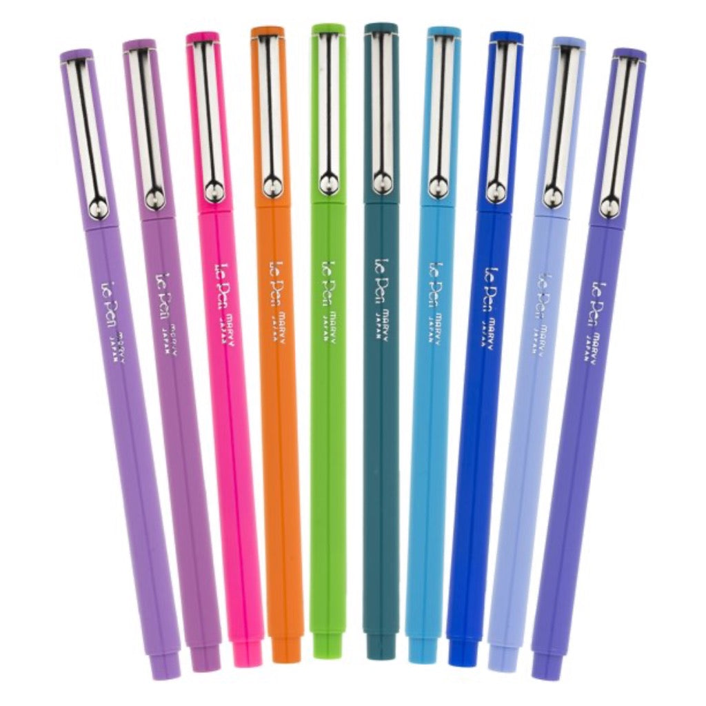 LePen 10 Piece Bright Set - Marvy Uchida