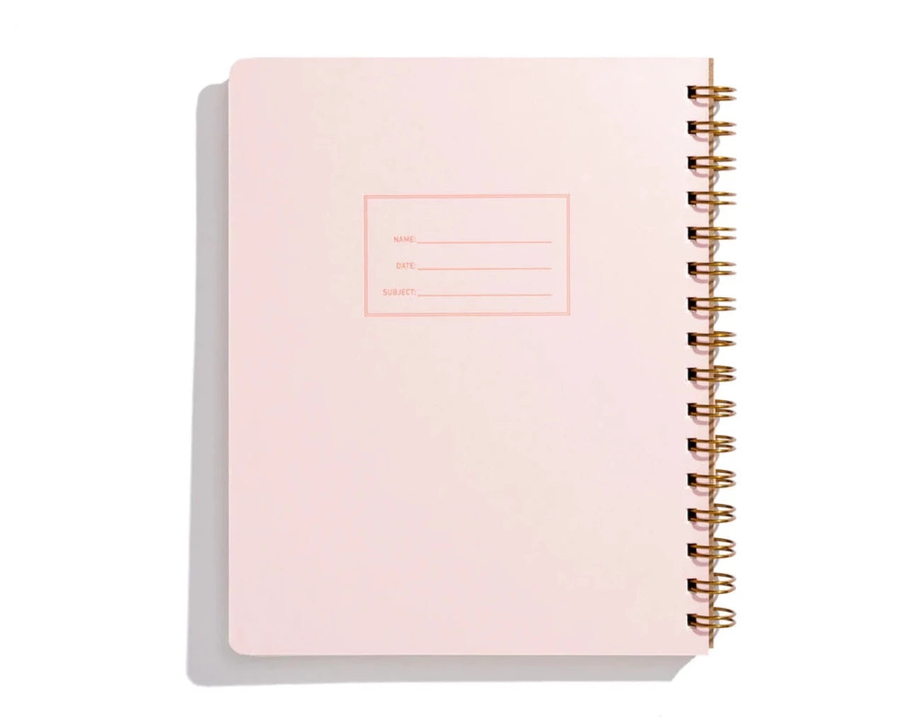 Left Handed Standard Notebook, Pink Lemonade - Shorthand Press