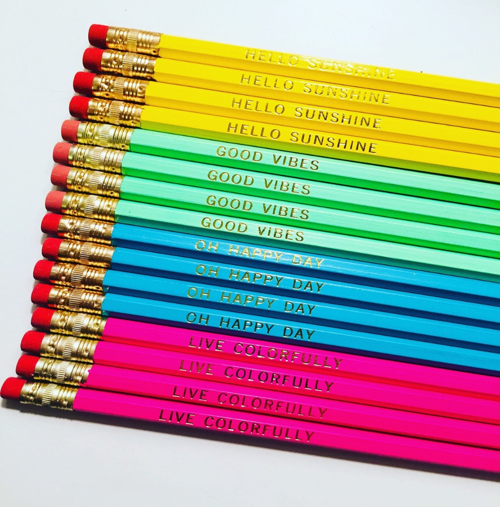 The Happiness Pencil 4-Pack - Perry Pencil