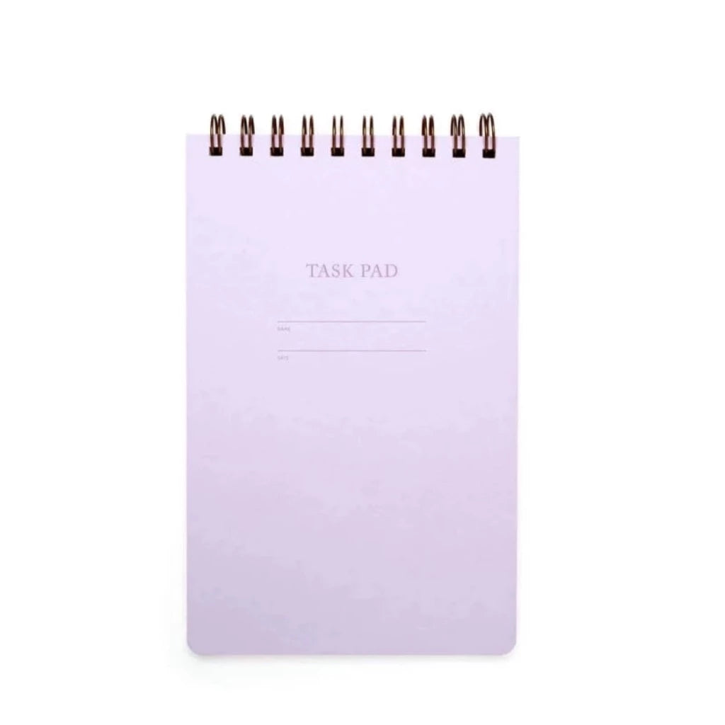 Lined Task Pad, Lilac - Shorthand Press