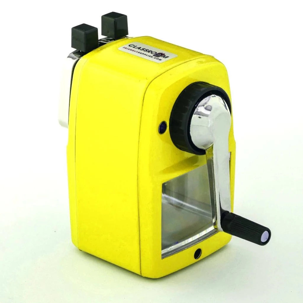 Retro Style Yellow Pencil Sharpener