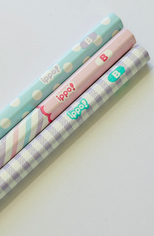 Tombow Ippo Pastel Patters Set of 3