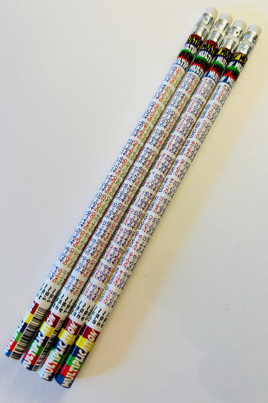 Multiplication Tables Pencil Pack