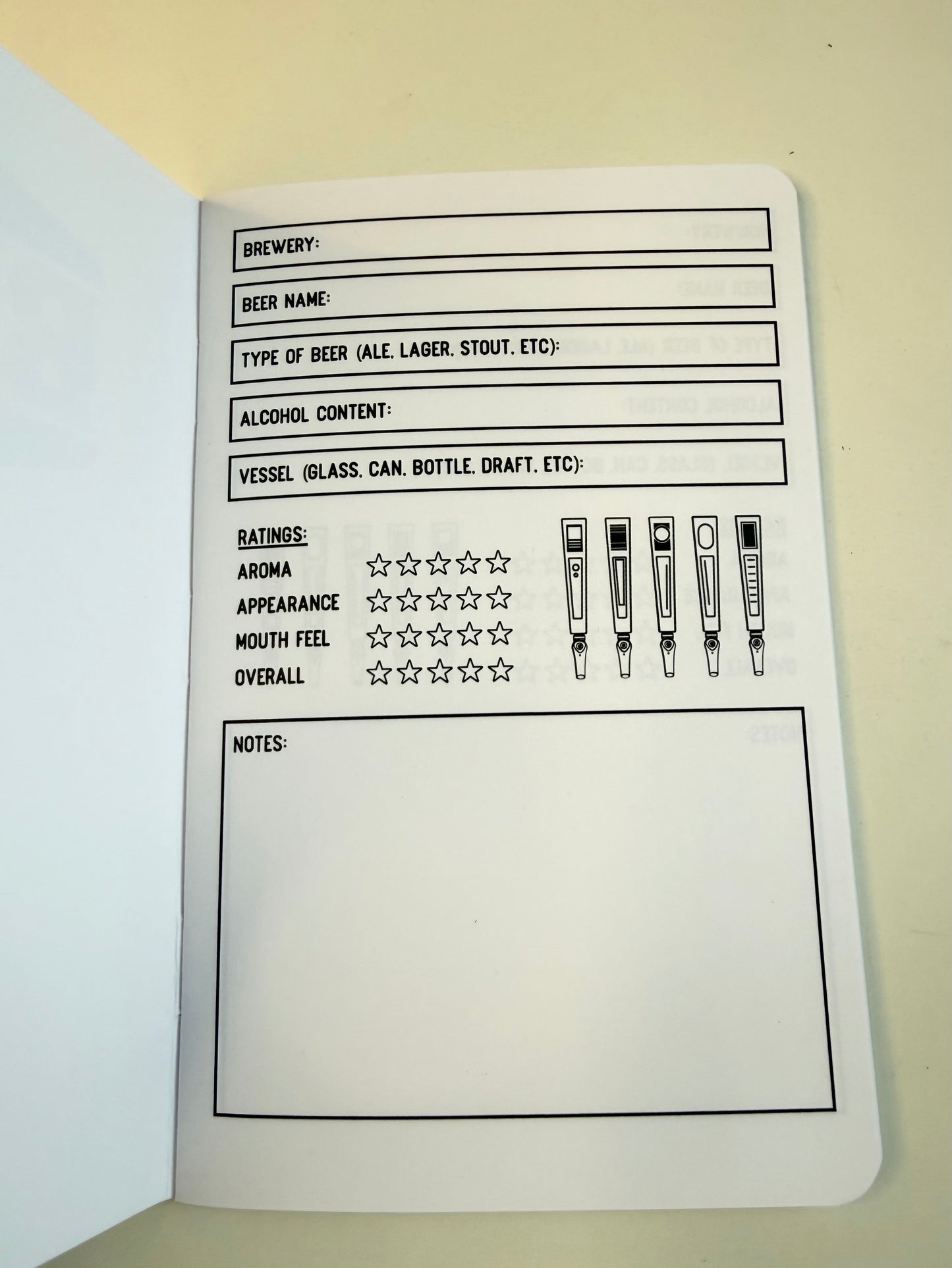 The Beer Log Book