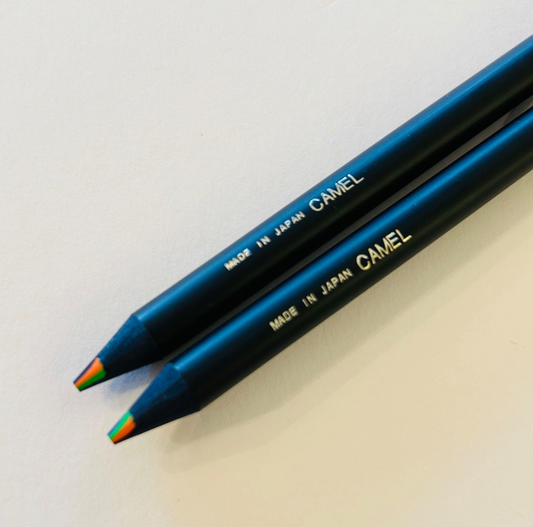 Japanese Rainbow Colored Pencils 2pk - Black Barrel