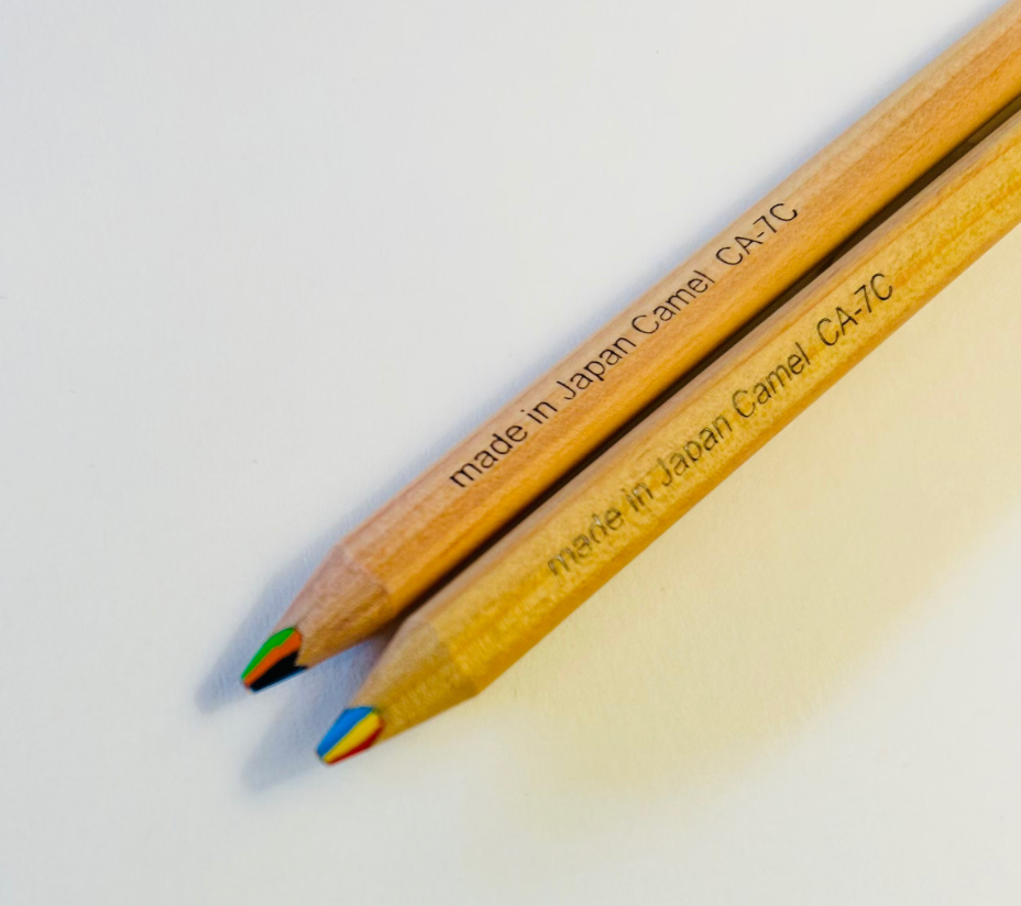 Japanese Rainbow Colored Pencils 2pk - Natural Barrel