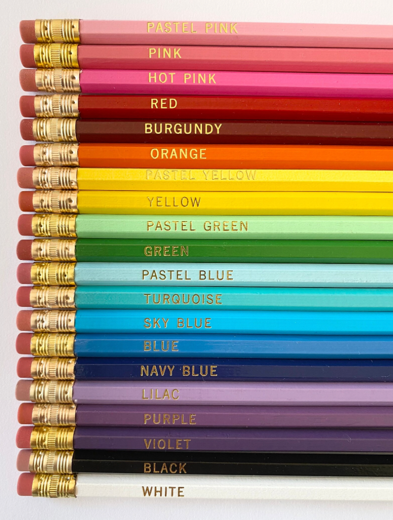 I Love Pickleball Pencil Set