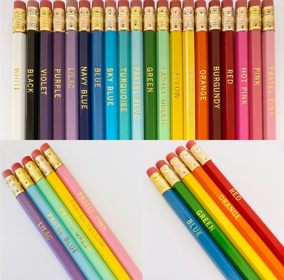 I Love Pickleball Pencil Set