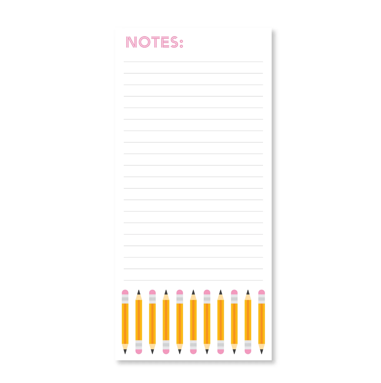 Pencil Notes List Pad