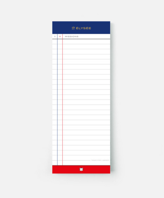 TO-DO LIST - EGALITÉ by Paper Tigre