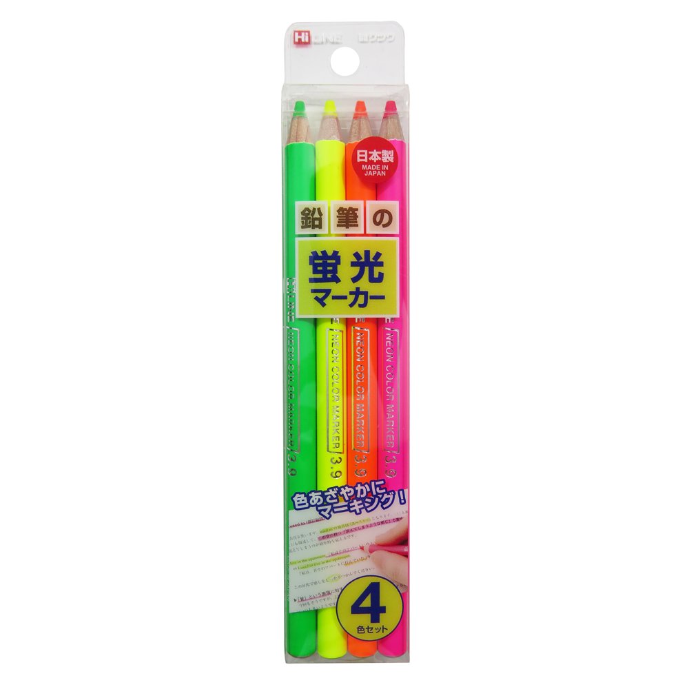 Kutsuwa HiLiNE Highlighter Pencils