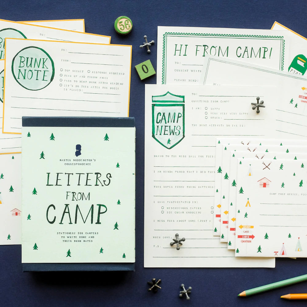 Letters from Camp Stationery Set - Mr. Boddington