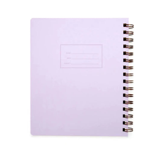 Left Handed Standard Notebook, Lilac - Shorthand Press