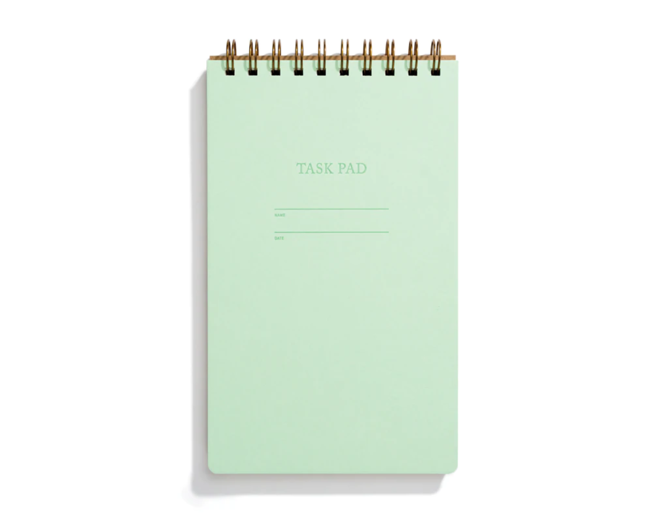 Lined Task Pad, Mint - Shorthand Press