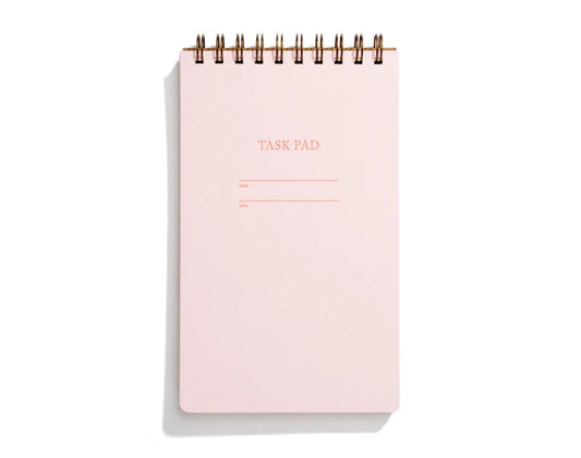Lined Task Pad, Pink Lemonade - Shorthand Press