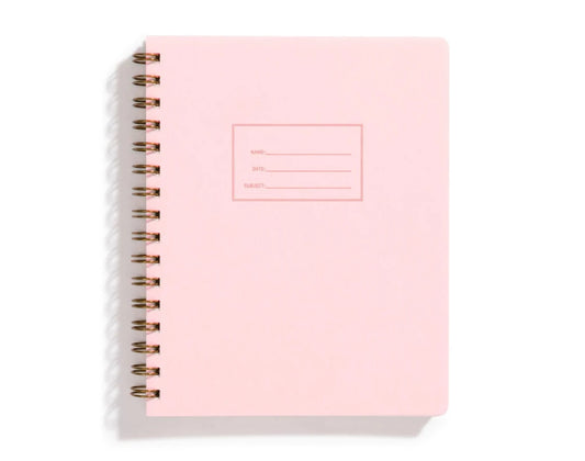 Standard Notebook, Pink Lemonade - Shorthand Press