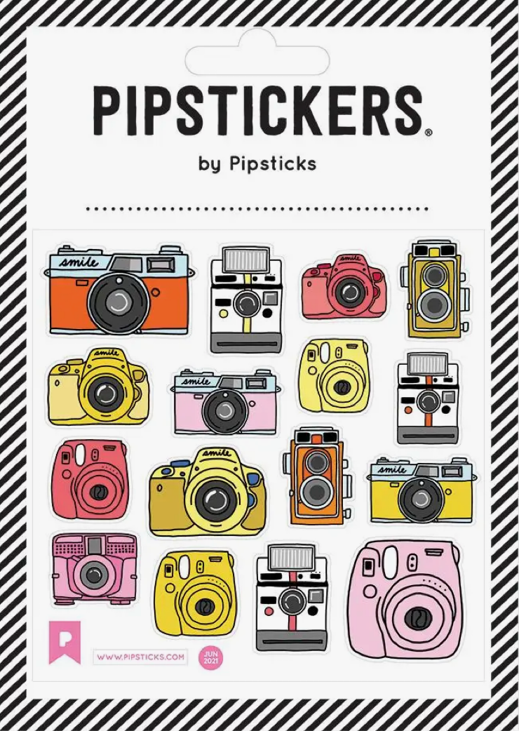 Retro Camera & Polaroid Stickers