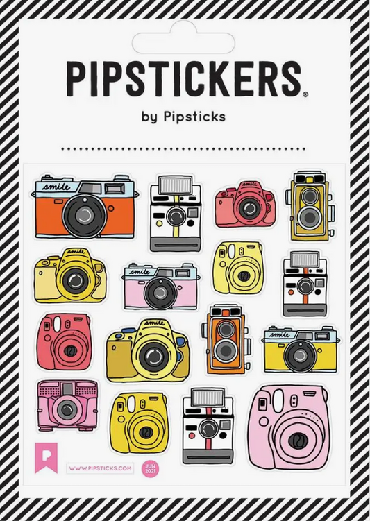 Retro Camera & Polaroid Stickers