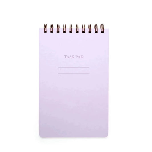 Lined Task Pad, Lilac - Shorthand Press