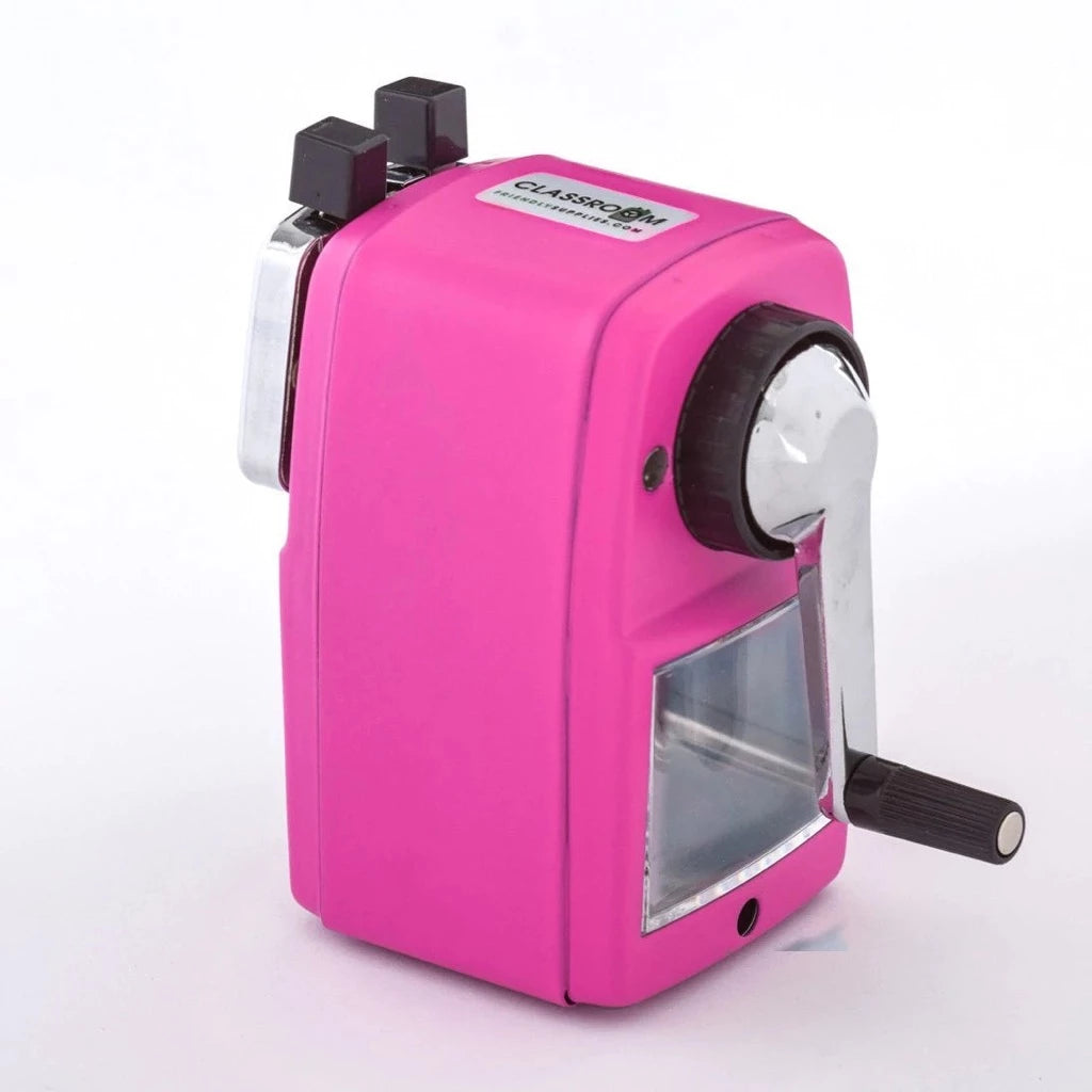 Pink shop pencil sharpener
