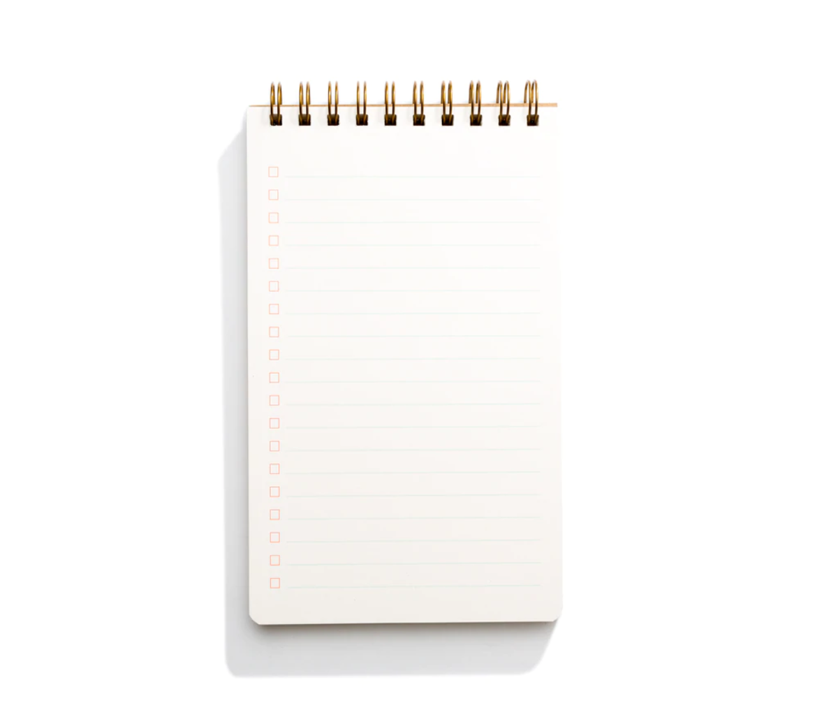 Lined Task Pad, Pink Lemonade - Shorthand Press